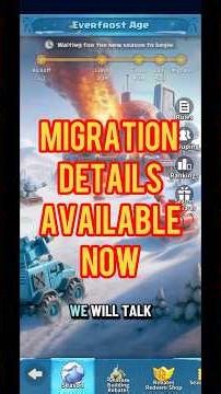 Migration details preview . Things you need to know #gaming #strategy #darkwarsurvival