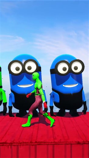 GTA 5 Epic Water Ragdolls | Spider-Man Jumps / Fails ep. 1050 #shorts