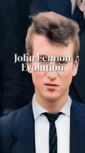 The Evolution of John Lennon #beatles