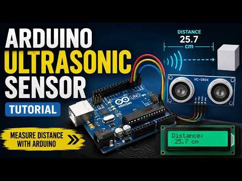 Arduino tutorial #9 | Ultrasonic sensor with tinkerkad