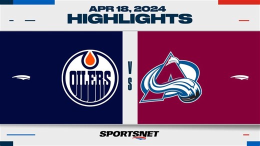 NHL Highlights: Avalanche 5, Oilers 1