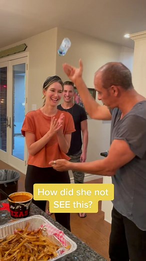 How did she NOT see this?