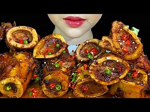 MUKBANG Spicy Beef Bone Marrow