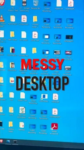 simple option to make the desktop clean by hiding all icons in windows
