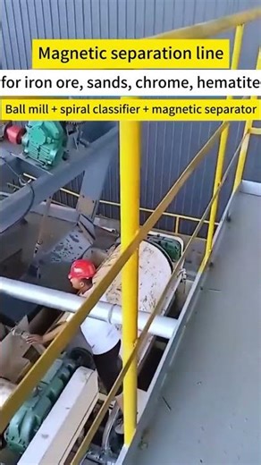 Complete Grinding & Magnetic Separation Line for Iron Ore, Iron Sand, River Sand, Quartz Sand, Slag