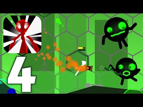 Stickman Project Rebirth Gameplay Walkthrough Level (4-1 to 4-10) (ios,Android)