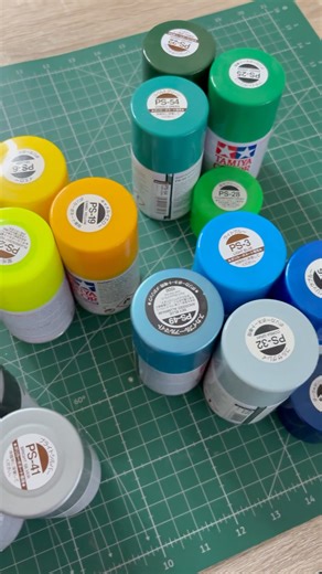 Peinture Lexan Tamiya PS