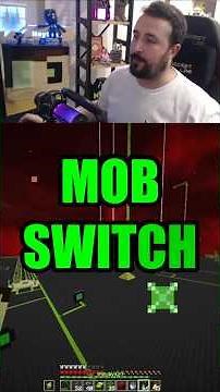 Mob Switch! #minecraft #minecrafttutorial #minecraftbuilding #minecraftmemes #gaming #neythox