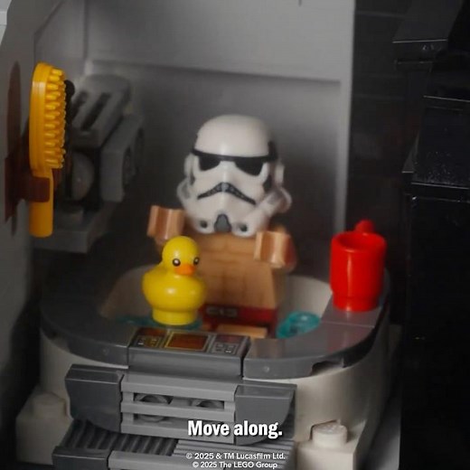 That's no moon... It's a LEGO space station! LEGO® Star Wars™ Death Star is available now.