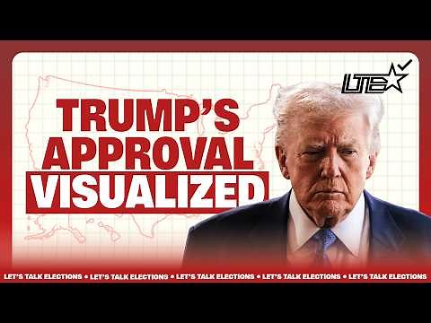 Donald Trump's Approval Rating in EVERY SINGLE STATE