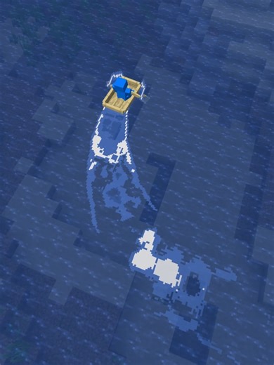 Minecraft Water Physics Just Got Insane 🌊 #minecraft #minecraftmods #minecrafter