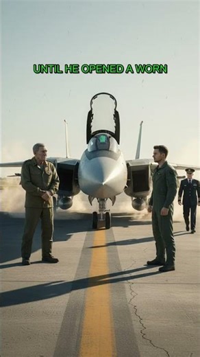 Mechanic Mocked Old Man Touching F-14 — Until a General & Wing Commander Froze the Hangar