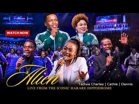 ALIEN (Live) | @ The Harare Hippodrome with Prophet Uebert Angel | Tadiwa Charles x Cathie x Dennis