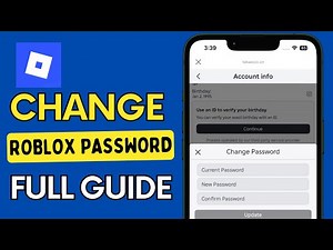 How to Change Roblox Password | Step-by-Step Guide (2025)