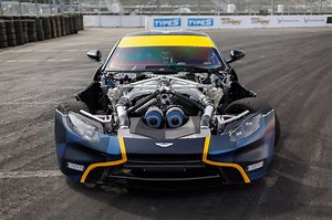Aston Martin Formula Drift Car Is a V12 Twin-Supercharged Sideways Slayer