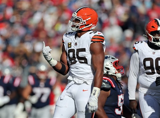 How Myles Garrett climbed back into the race for Defensive Player of the Year, the sack title, and one more coveted milestone
