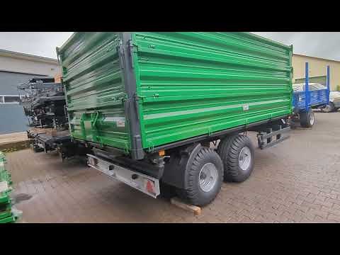 Kipper 8 t , Tandem 8 Tonner Schmitt Kipper Dreiseitenkipper