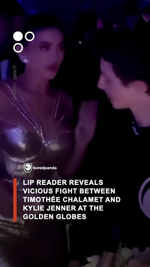 “You must hate me”: Lip reader reveals vicious fight between Timothée Chalamet and Kylie Jenner at the Golden Globes (link in the comments) | Science, Tech and Universe