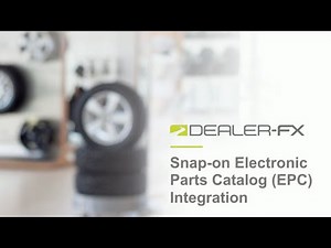 DFX - Snap-On EPC Integration