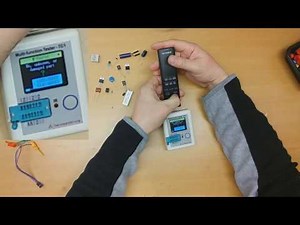 TC1 multifunction tester in Portuguese