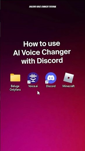 How to use Voice Changer with Discord?