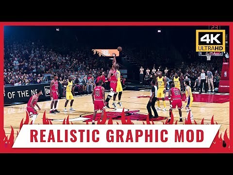 🎨 NBA 2K18 - REALISTIC GRAPHIC MOD Reshade 3.0 (Download) - 4K