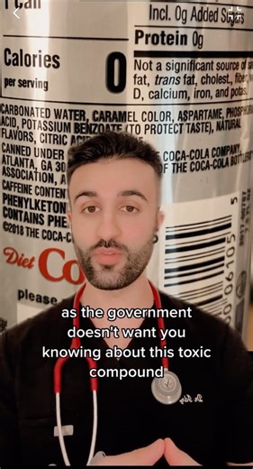 273K views · 10K reactions | TOXIC CHEMICAL IN DIET COKE!! 磻❌ #weightloss #fatloss #nutrition #fitness | Nutrition Explained | Facebook