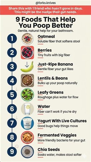 9 Foods That Help You Poop Better