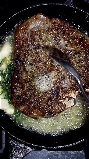 How to Sear T-Bone Steak | Easy Pan-Seared Steak Recipe with Black Tie Seasoning #steak #recipe