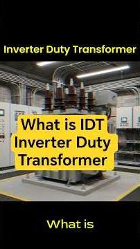 What is IDT (Inverter Duty Transformer)