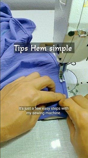 Beginner Hem Sewing Tips | Easy & Clean Finish Every Time #sewinghacks #sewingtips #bonwirecloth