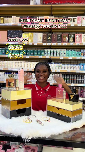 🛍️🛍️🛒🛒INFINITY MART 📍32 Eastwood Park Rd, Kingston WhatsApp：876-875-7111#jewelry #box