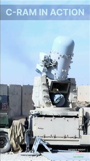C-RAM in Action — The System That Stops Rockets Mid-Air