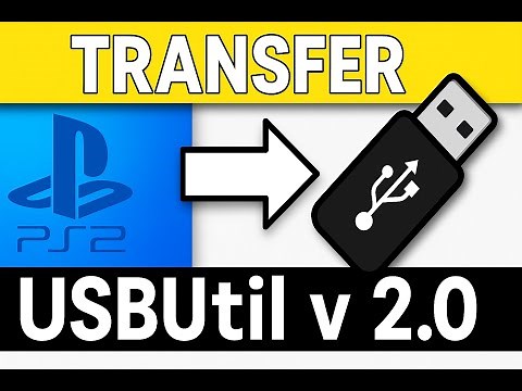 USBUtil v2.0 – Transfer PS2 Games to USB/HDD Easily