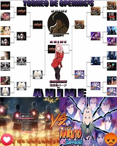 466K views · 10K reactions | • TORNEO DE OPENING'S • [14/15] Segundo enfrentamiento de Semifinales. En este VS tenemos al opening de Shingeki no kyojin (Shinzou wo Sasageyo) y del otro lado el opening de Naruto Shippuden (Shilhouette), voten por su opening favorito. ❤️ Este VS terminará en 48 horas. #AckermanSempai | A N I M E | Facebook