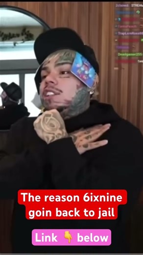 The reason 6ixnine going back to jail #6ix9ine #funnyclips #fyp