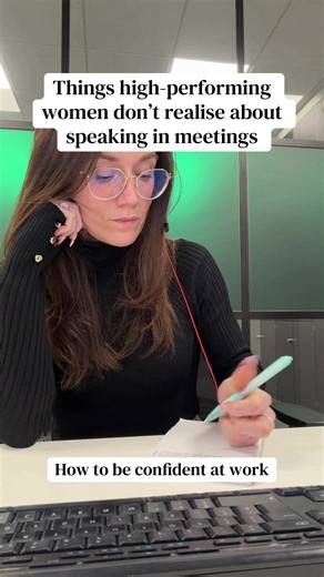 A lot of people think confidence in meetings comes from personality. In reality, learning how to be confident at work often comes down to small communication habits. Things like over-explaining your ideas, hesitating before your point, or feeling like you need to justify everything can make you sound less certain even when you’re right. #howtobeconfidentatwork #confidenceatwork #womenincorporate #careertips #creatorsearchinsights @Lana Coach