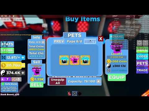 Ninja Legends How To Eternalize Pets