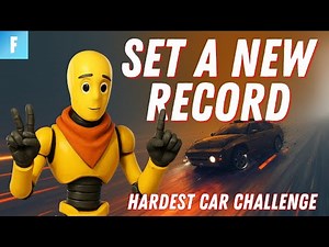 I Set a New Record in Fortnite – Hardest Car Challenge Ever