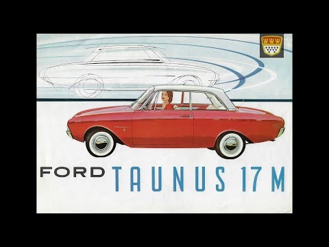 1960 Ford Taunus 17M - Brochure