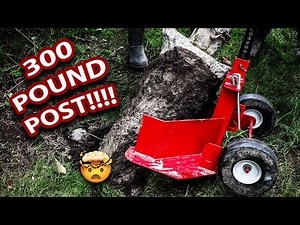 Step-by-Step Fence Removal Using Big Red Post Puller