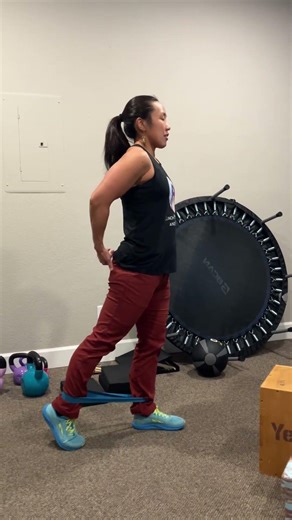 Banded hip extension