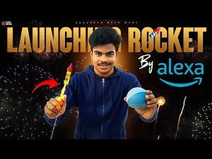 Alexa Launch the Rocket 🚀 || Launching Rocket using Alexa