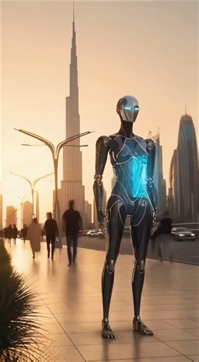 This Futuristic Robot Did His Hairline in 30 Seconds 🤖 #aitech