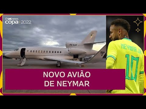 NEYMAR aumenta frota de AVIÕES e tem novo jato de LUXO