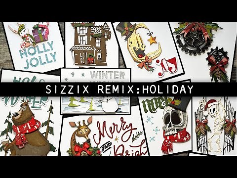 Tim Holtz Sizzix Remix: Holiday (2022)