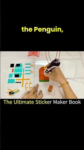 “The Ultimate Sticker Maker Book ✨ Creative DIY Puzzle Fun!”