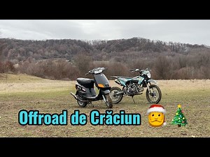 Offroad de Crăciun 🧑‍🎄 cu scuterul, Alfarad 150 test drive ❗️