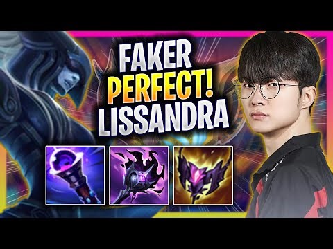 FAKER PERFECT GAME WITH LISSANDRA! - T1 Faker Plays Lissandra MID vs Leblanc! | Season 2025