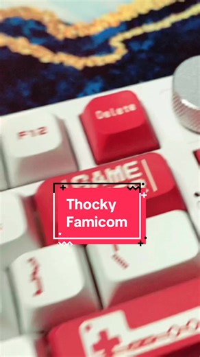 Thocky Famicom! #fyp #keyboard #retrogaming #keyboardmodding #mechanicalkeyboard #keyboardasmr #famicom #newmen #gm326 #thock #thockykeyboard #thockykeebs #keebs